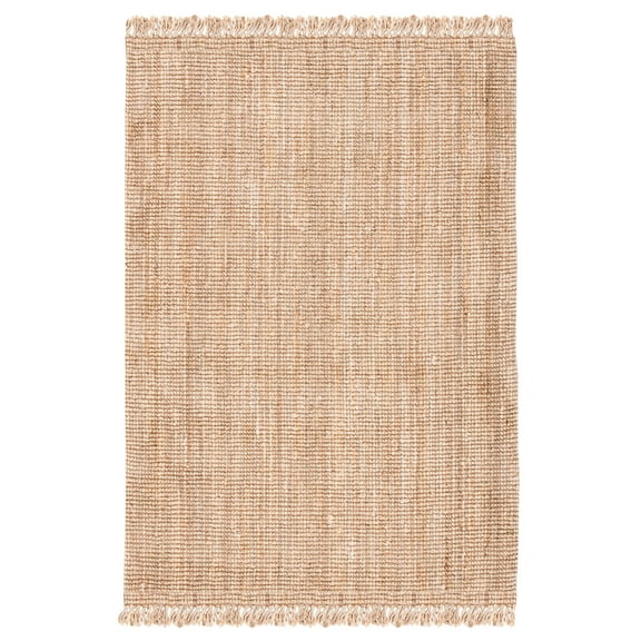 SAFAVIEH Natural Fiber Horatio Solid Area Rug, Natural, 3' x 5'