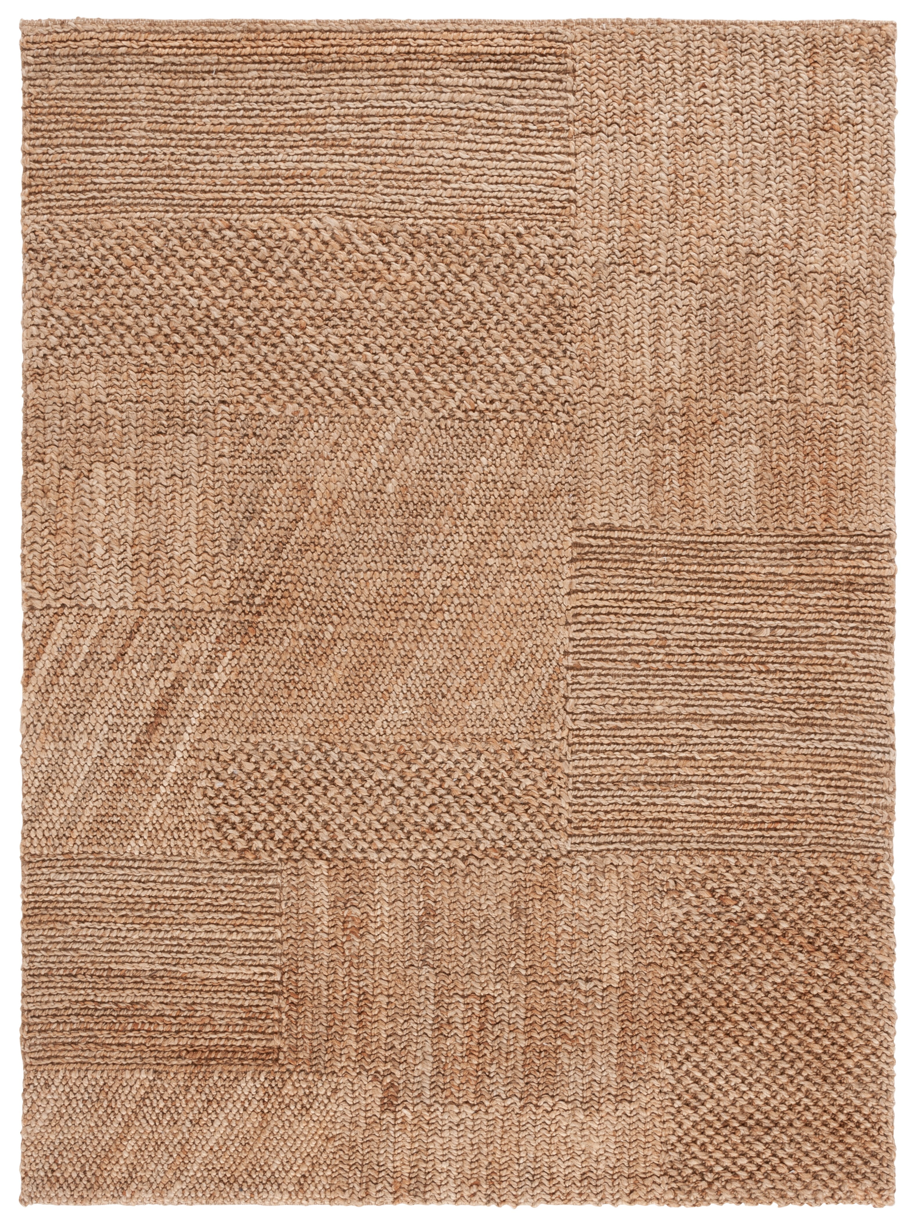 SAFAVIEH Natural Fiber Iacopo Solid Area Rug, Natural, 5' x 8'