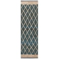 thumbnail image 1 of SAFAVIEH Natural Fiber Ingram Geometric Runner Rug, Blue, 2'6" x 8', 1 of 6