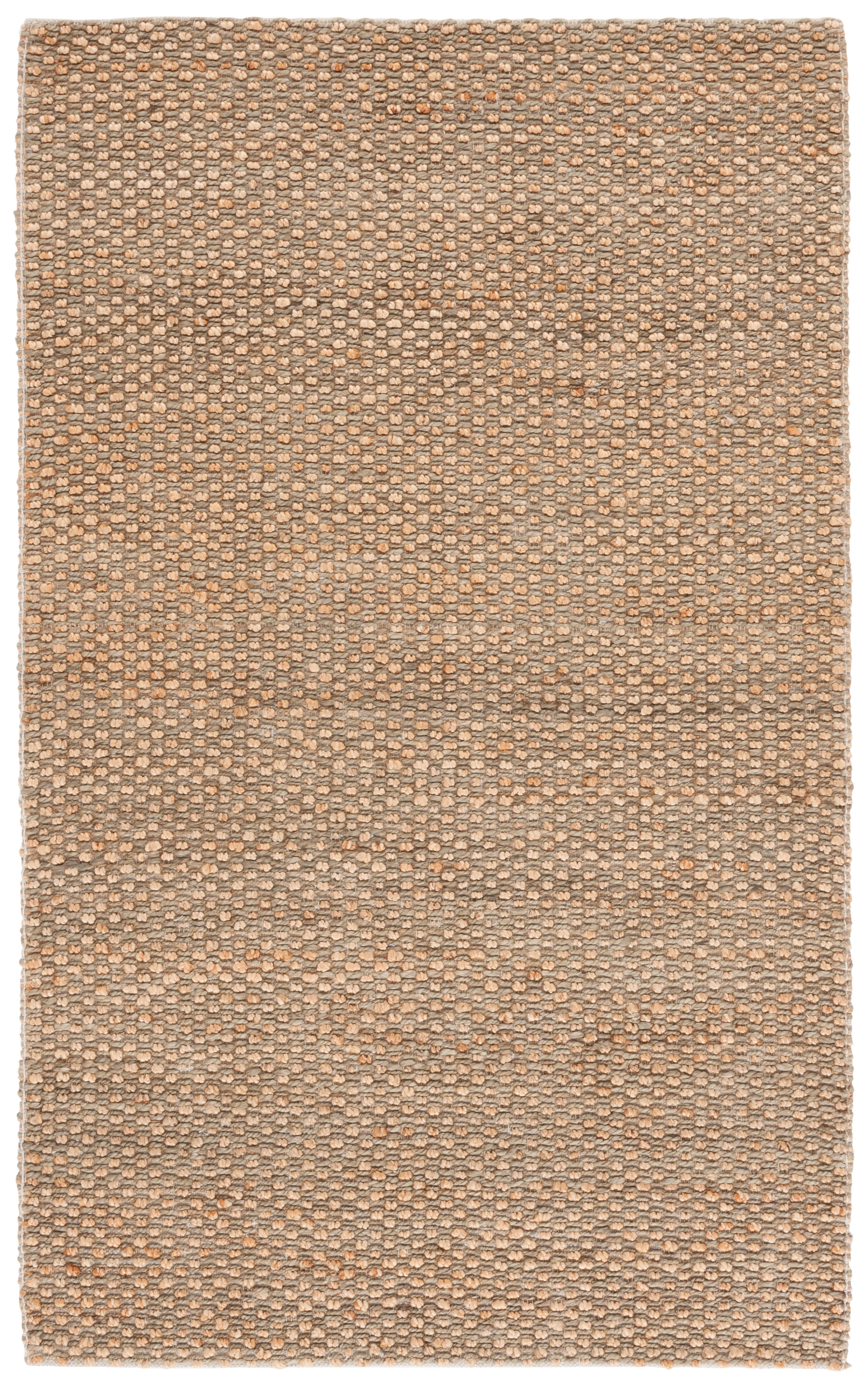 SAFAVIEH Natural Fiber Isador Abstract Area Rug, Natural/Green, 8' x 10'