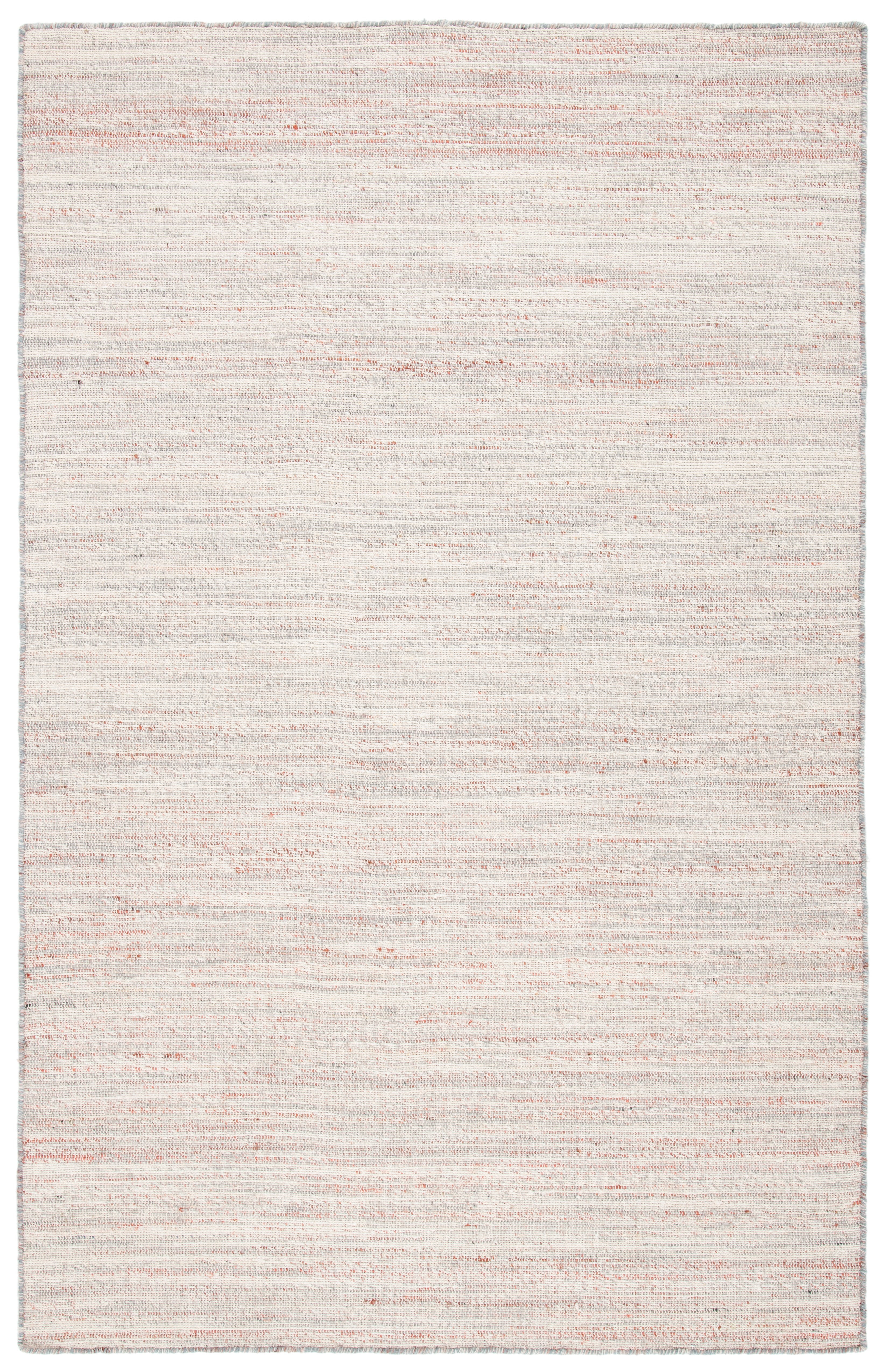 SAFAVIEH Natural Fiber Iskra Abstract Area Rug, Grey/Red, 5' x 8'