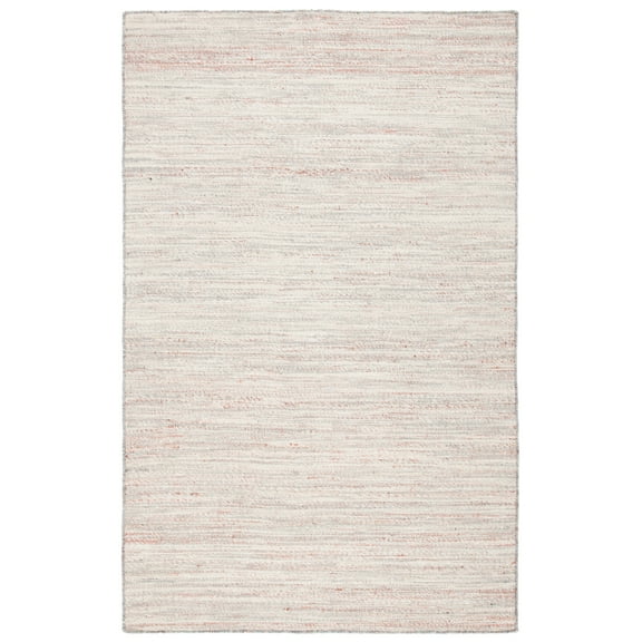 SAFAVIEH Natural Fiber Iskra Abstract Area Rug, Grey/Red, 8' x 10'