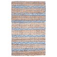 thumbnail image 1 of SAFAVIEH Natural Fiber Jack Striped Area Rug, Blue/Natural, 3' x 5', 1 of 8