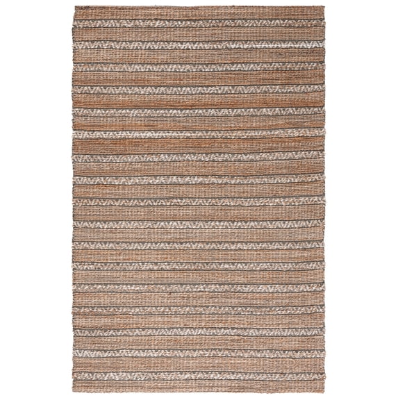 SAFAVIEH Natural Fiber Jack Striped Area Rug, Olive/Natural, 10' x 14'