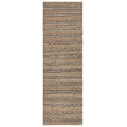 thumbnail image 1 of SAFAVIEH Natural Fiber Jack Striped Runner Rug, Navy/Natural, 2'3" x 8', 1 of 8
