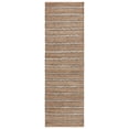 thumbnail image 1 of SAFAVIEH Natural Fiber Jack Striped Runner Rug, Olive/Natural, 2'3" x 8', 1 of 8