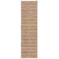 thumbnail image 1 of SAFAVIEH Natural Fiber Jack Striped Runner Rug, Rust/Natural, 2'3" x 8', 1 of 8