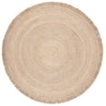 thumbnail image 1 of SAFAVIEH Natural Fiber Jamison Geometric Area Rug, Natural, 9' x 9' Round, 1 of 7