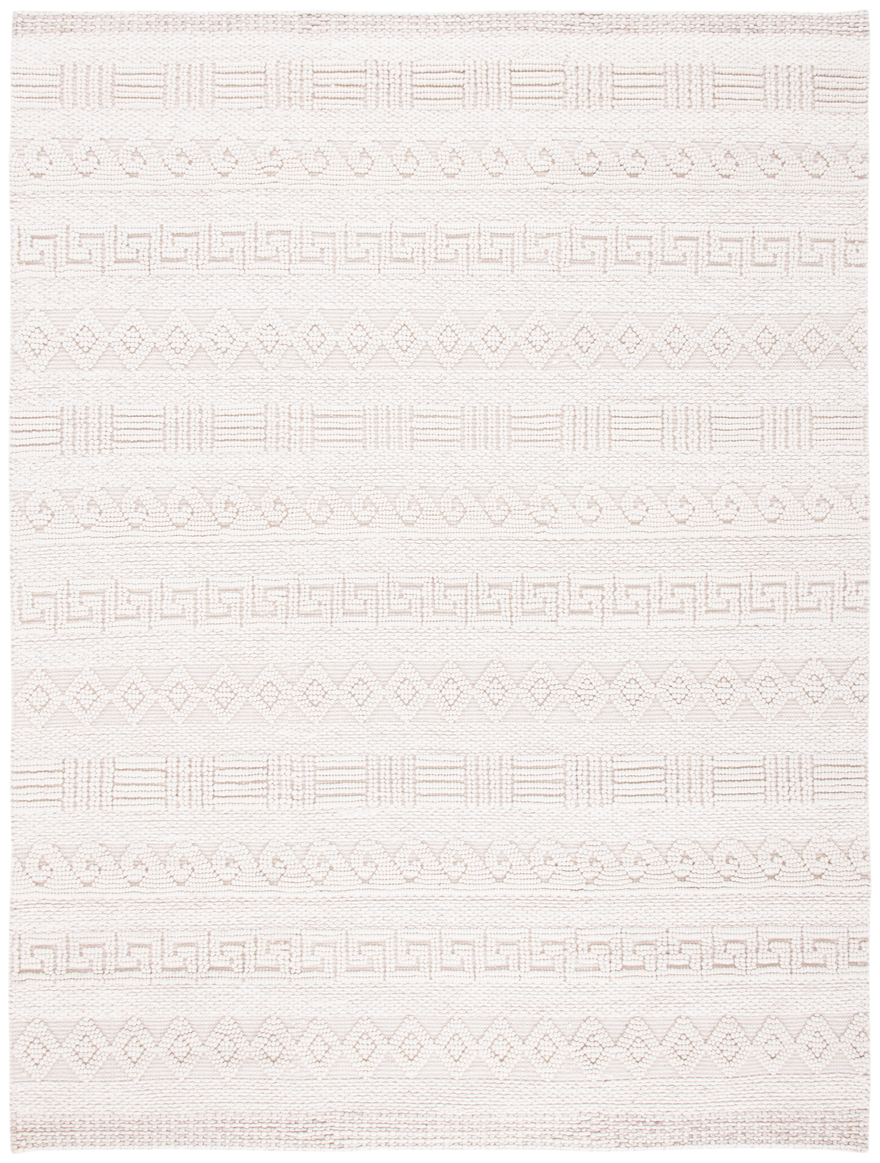 SAFAVIEH Natural Fiber Jillian Striped Area Rug, Beige/Ivory, 8' x 10'