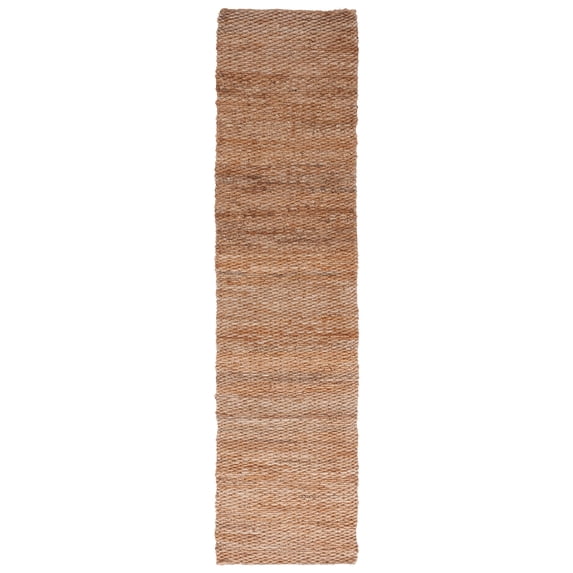 SAFAVIEH Natural Fiber Johann Solid Runner Rug, Natural, 2'3" x 9'