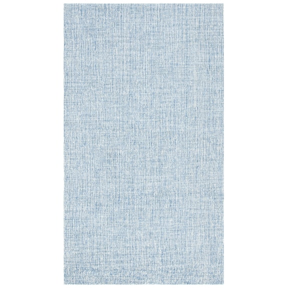 SAFAVIEH Natural Fiber Johna Solid Area Rug, Dark Blue, 6' x 9'