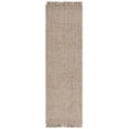 thumbnail image 1 of SAFAVIEH Natural Fiber Jonie Solid Runner Rug, Natural/Grey, 2'3" x 8', 1 of 8