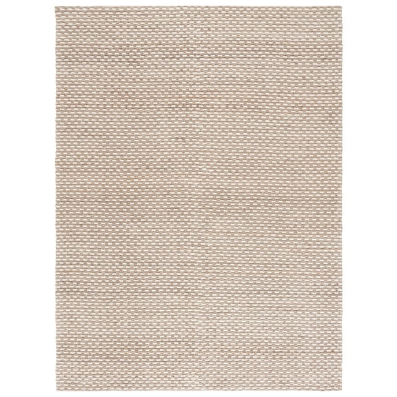 SAFAVIEH Natural Fiber Josephina Geometric Area Rug, Natural/Grey, 8' x 10'