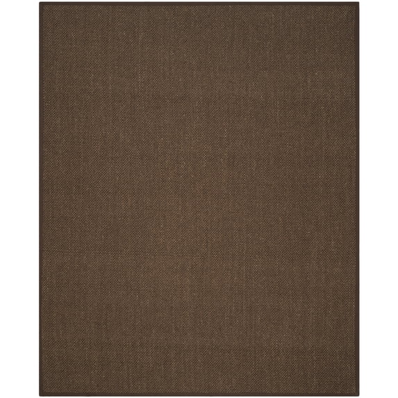 SAFAVIEH Natural Fiber Juniper Border Sisal Area Rug, Brown, 2' x 4'