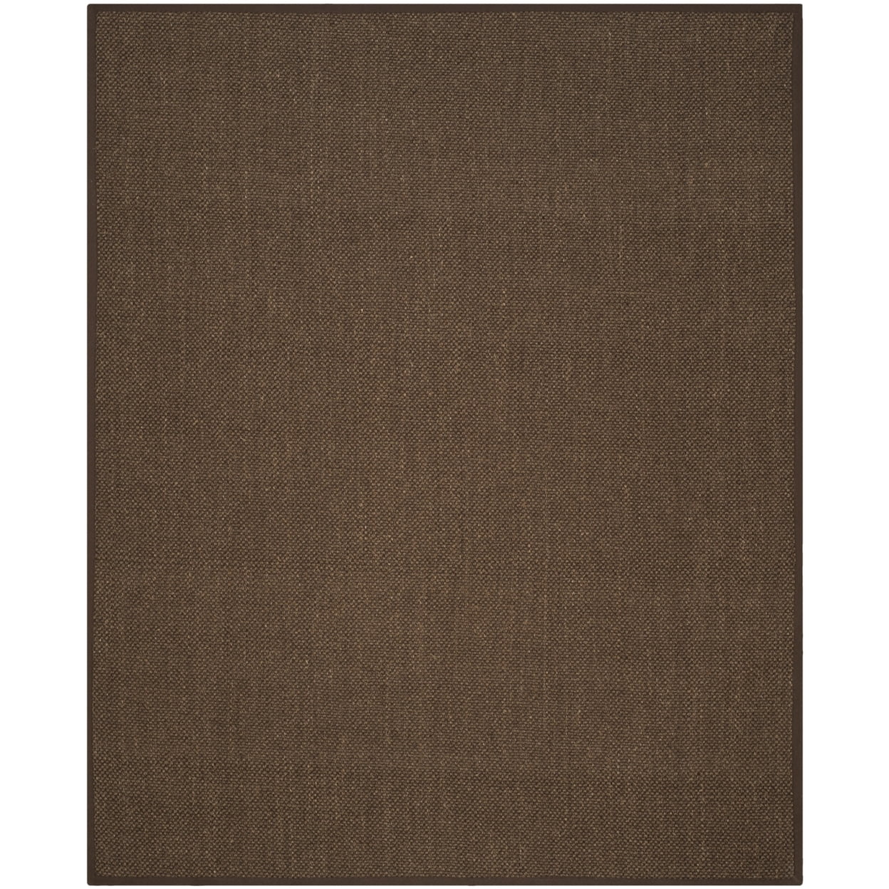 SAFAVIEH Natural Fiber Juniper Border Sisal Area Rug, Brown, 5' x 8'