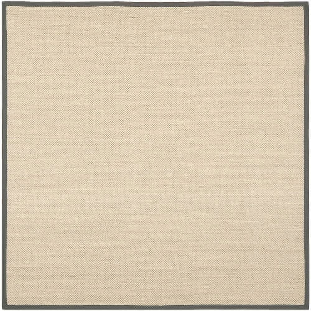 Marble Grey 6' x 9' Natural Fiber Area Rug