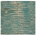 thumbnail image 1 of SAFAVIEH Natural Fiber Kaeden Abstract Area Rug, Dark Green/Natural, 6' x 6' Square, 1 of 9