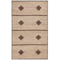 thumbnail image 1 of SAFAVIEH Natural Fiber Kagan Geometric Area Rug, Natural/Brown, 3' x 5', 1 of 8
