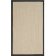 thumbnail image 1 of SAFAVIEH Natural Fiber Keane Solid Area Rug, Natural/Dark Grey, 2'6" x 4', 1 of 8