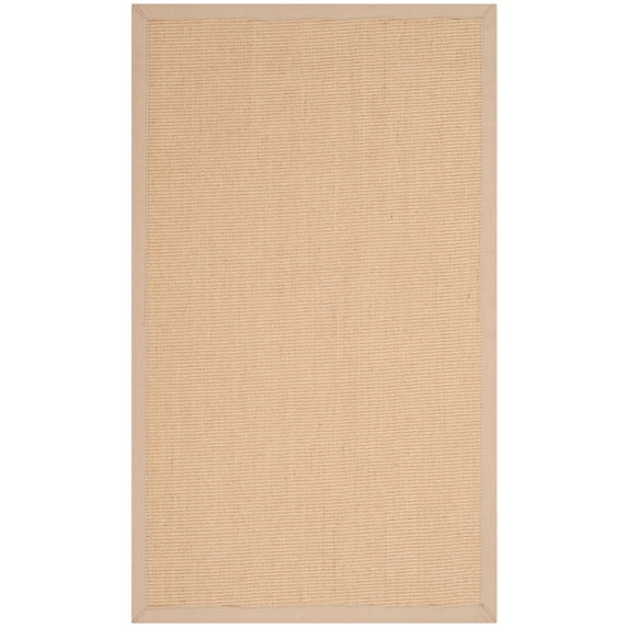 SAFAVIEH Natural Fiber Keane Solid Sisal Area Rug, Natural/Ivory, 3' x 5'