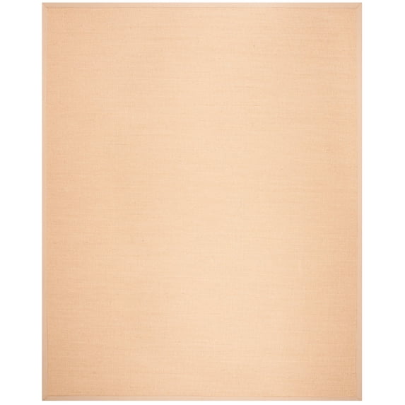 SAFAVIEH Natural Fiber Keane Solid Sisal Area Rug, Natural/Ivory, 8' x 10'