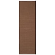 SAFAVIEH Natural Fiber Keane Solid Sisal Runner Rug, Brown, 2'6" x 12'