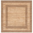 thumbnail image 1 of SAFAVIEH Natural Fiber Keegan Bordered Area Rug, Natural, 6' x 6' Square, 1 of 8