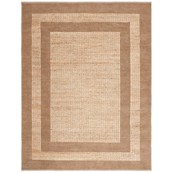 SAFAVIEH Natural Fiber Keegan Bordered Area Rug, Natural, 8' x 10'