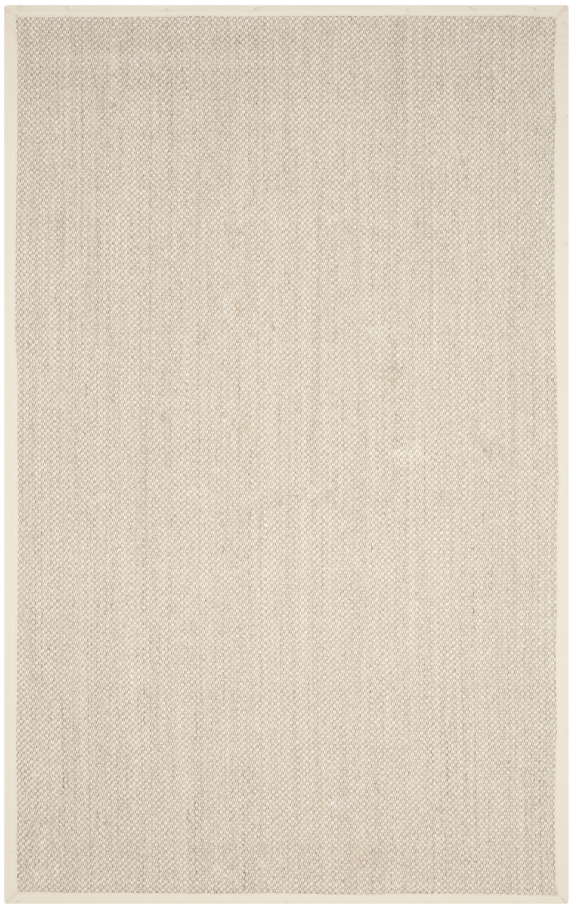 Hand-Woven Marble Beige Viscose Area Rug 2'6" x 4'