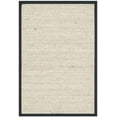 thumbnail image 1 of SAFAVIEH Natural Fiber Kentigern Border Seagrass Area Rug, Marble/Black, 2' x 3', 1 of 8