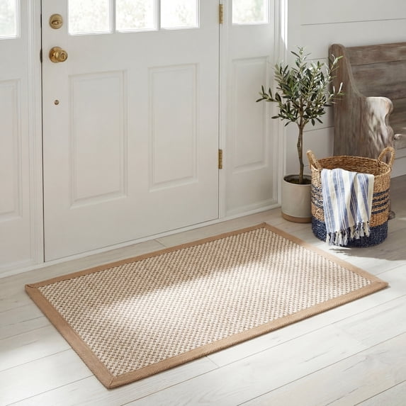 Safavieh Natural Fiber Kentigern Solid Area Rug, Marble/Linen, 3' x 5'
