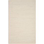 SAFAVIEH Natural Fiber Kentigern Border Seagrass Area Rug, Marble/Linen, 5' x 8'