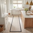 thumbnail image 1 of Safavieh Natural Fiber Kentigern Solid Runner Rug, Marble/Black, 2'6" x 6', 1 of 14
