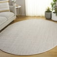 thumbnail image 1 of Safavieh Natural Fiber Kentigern Solid Area Rug, Marble/Beige, 6' x 8' Oval, 1 of 10