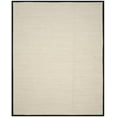 thumbnail image 1 of SAFAVIEH Natural Fiber Kentigern Solid Area Rug, Marble/Black, 11' x 15', 1 of 8