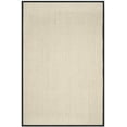 thumbnail image 1 of SAFAVIEH Natural Fiber Kentigern Solid Area Rug, Marble/Black, 6' x 8', 1 of 8