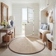 thumbnail image 1 of Safavieh Natural Fiber Kentigern Solid Area Rug, Marble/Khaki, 9' x 9' Round, 1 of 11