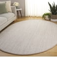 thumbnail image 1 of Safavieh Natural Fiber Kentigern Solid Area Rug, Marble/Linen, 6' x 8' Oval, 1 of 10