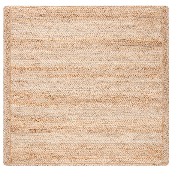 SAFAVIEH Natural Fiber Kevin Abstract Area Rug, Natural, 6' x 6' Square