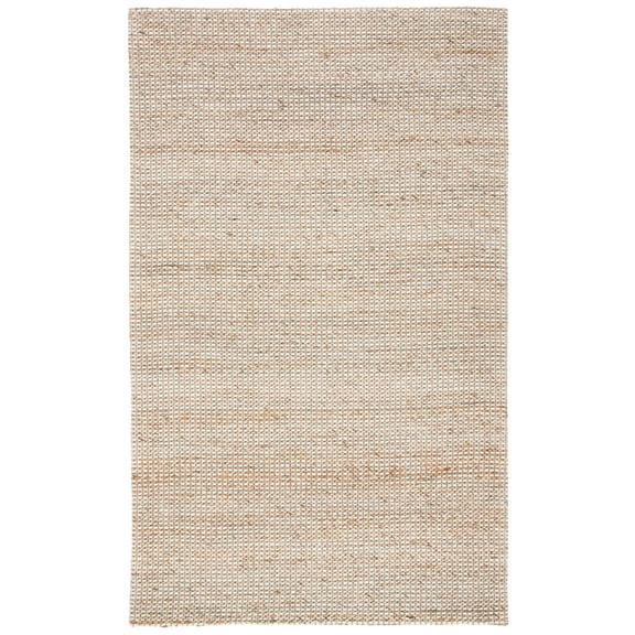 SAFAVIEH Natural Fiber Kingsley Solid Area Rug, Natural/Beige, 8' x 10'