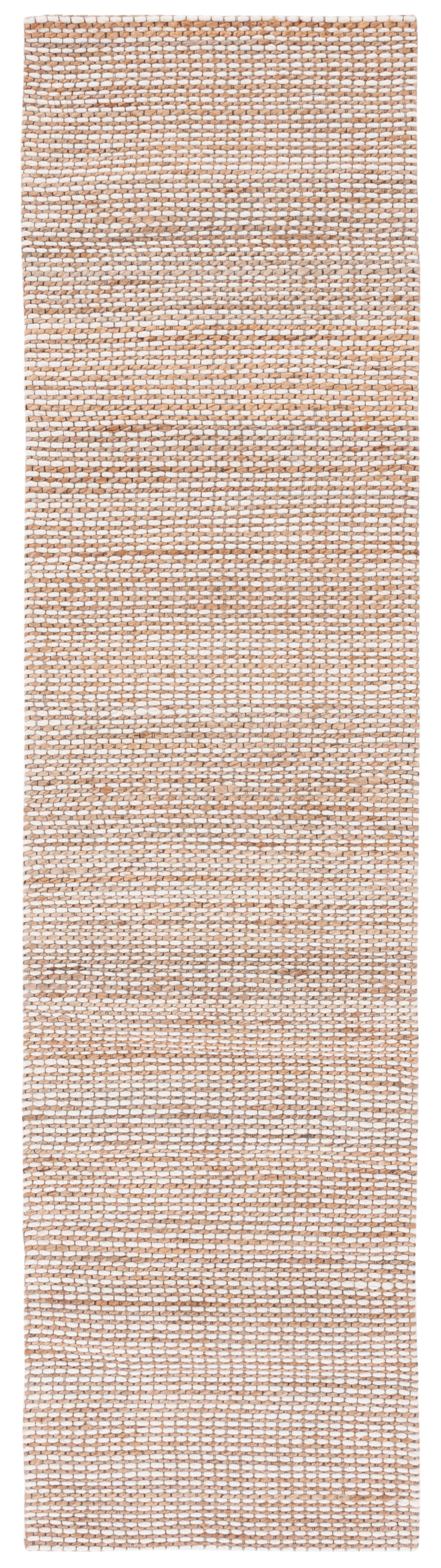 Natural Ivory Hand Tufted Wool Runner Rug