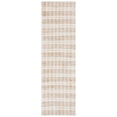 thumbnail image 1 of SAFAVIEH Natural Fiber Kostadin Striped Runner Rug, Ivory/Natural, 2'3" x 8', 1 of 6