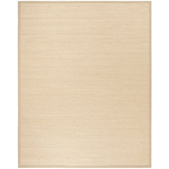 SAFAVIEH Natural Fiber Laidley Solid Area Rug, Ivory/Beige, 2' x 3'