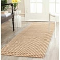 thumbnail image 1 of SAFAVIEH Natural Fiber Langston Geometric Jute Runner Rug, Ivory/Beige, 2' x 8', 1 of 10