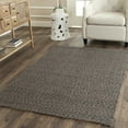 thumbnail image 1 of SAFAVIEH Natural Fiber Lars Braided Jute Area Rug, Grey, 5' x 8', 1 of 7