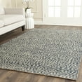 thumbnail image 1 of SAFAVIEH Natural Fiber Lars Braided Jute Runner Rug, Blue/Ivory, 2'6" x 6', 1 of 9