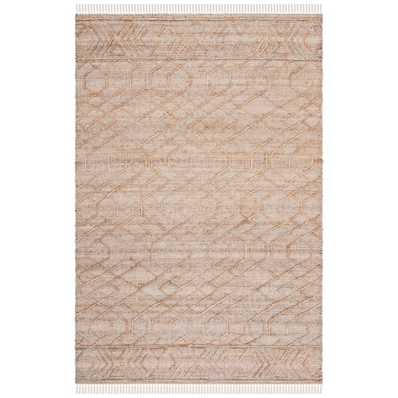SAFAVIEH Natural Fiber Layton Geometric Area Rug, Natural/Beige, 5' x 8'