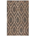 thumbnail image 1 of SAFAVIEH Natural Fiber Leland Geometric Area Rug, Black/Natural, 3' x 5', 1 of 9