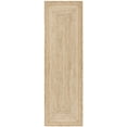 thumbnail image 1 of SAFAVIEH Natural Fiber Leo Geometric Runner Rug, Natural/Ivory, 2'6" x 6', 1 of 8