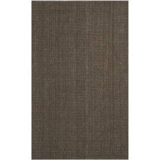 SAFAVIEH New York Tiana Plush Flora Vines Area Rug, Light Grey, 4' x 6' 